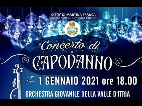 Concerto di Capodanno dell'Orchestra Giovanile della Valle d'Itria
