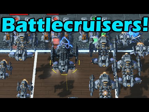 Battlecruiser Hyperion Rush As Raynor! Is It Good? Direct  Strike SC2