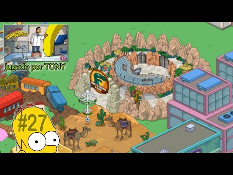 Los Simpson Springfield "Historia'20: Capítulo 27 - Parque del Cretáceo" por Tony