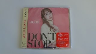 Unboxing Nicole 2nd Japanese Single Album DON&#39;T STOP (Normal Edition)