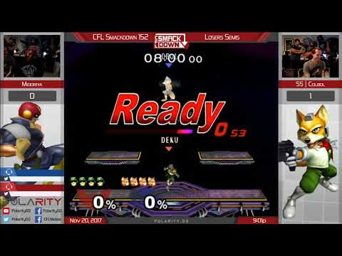 CFL Smackdown 152 Melee - Midoriya (Falcon) vs SS | Colbol (Fox) - Winners