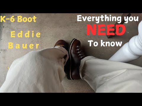 Eddie Bauer K-6 Hiking boot review