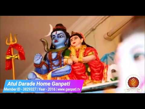 Atul Darade Home Ganpati Decoration Video