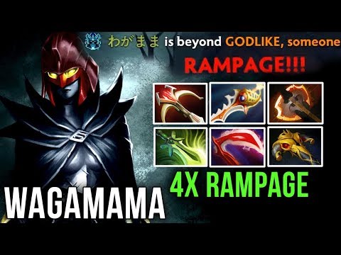 Wagamama EPIC Phantom Assassin 36/2/1 Ultra Rampage Divine Rapier - Dota 2
