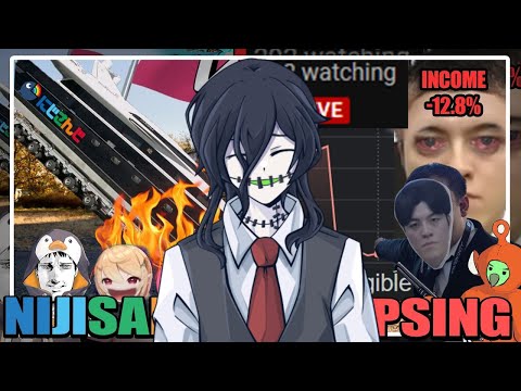 They keep catching Ls | Toby reacts to Nijisanji Can't Stop Collapsing (And It's Hilarious)