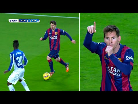 Lionel Messi HATTRICK vs Espanyol (Home) 2014-15 English Commentary HD 1080i50