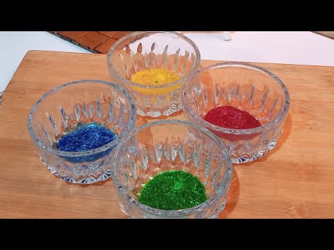 Edible Glitter | How to make Edible Glitter | Only 2 Ingredients Recipe | Without Gelatin Powder