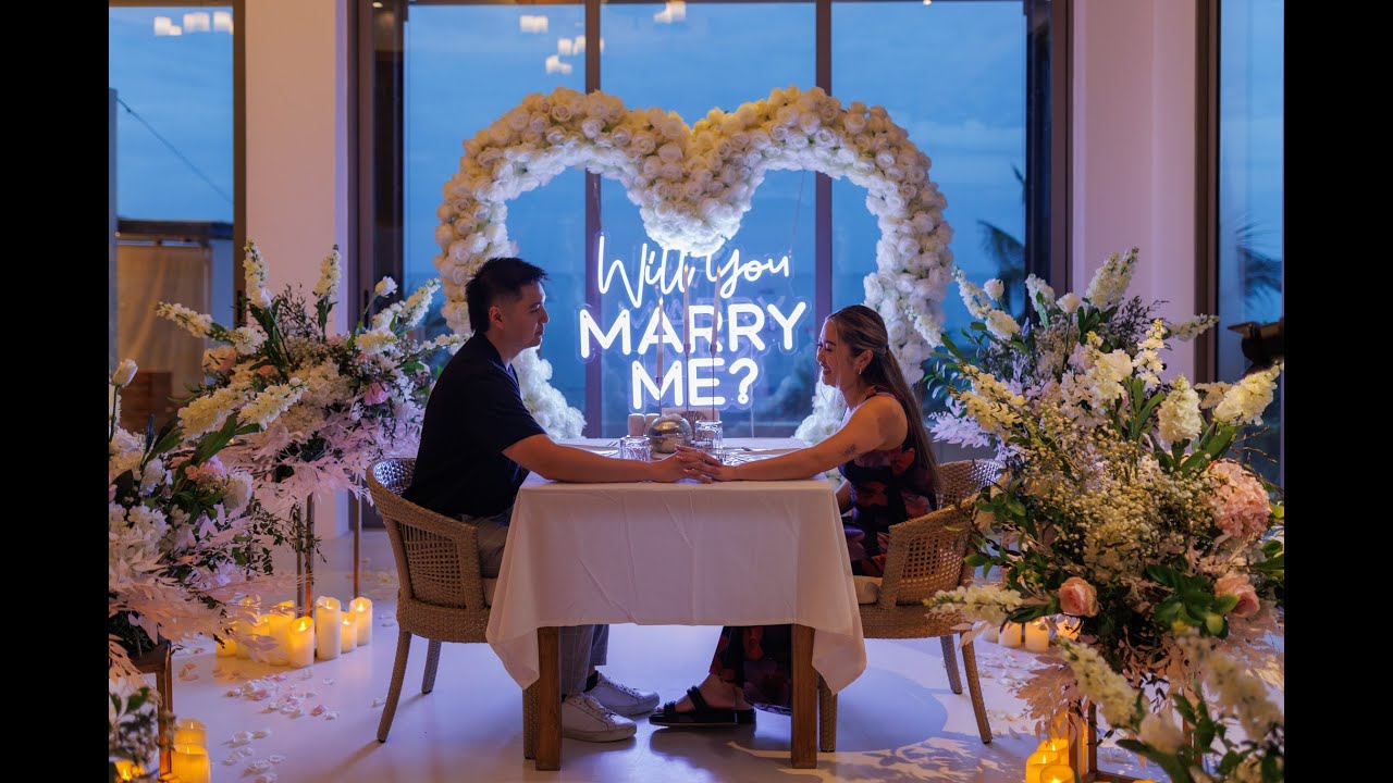 Best Surprise Marriage Proposal in Phuket Thailand