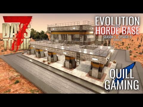 Evolution of a Horde Base A20 FINALE feat. Lt Dan & Crab Clown Jimmy (Season 2 Ep 9) - 7 Days to Die
