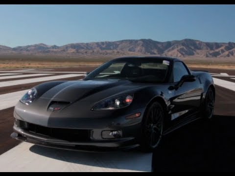 Corvette ZR1 Review at the Mojave Mile