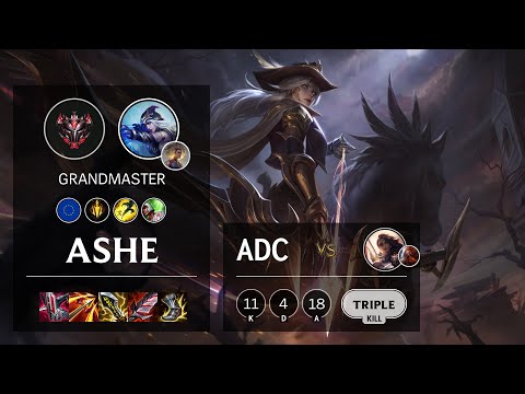 Ashe ADC vs Samira - EUW Grandmaster Patch 11.7