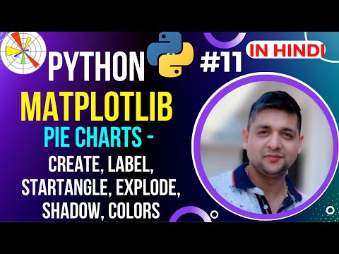 Matplotlib Pie Charts All Functions Python Matplotlib Tutorial In Hindi 11