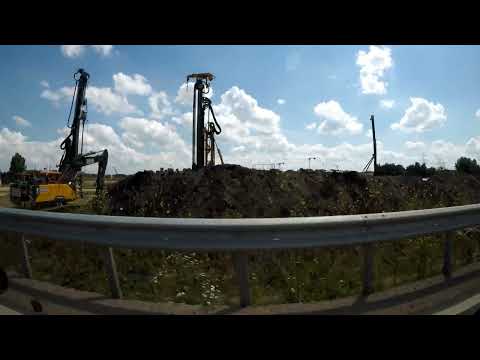 Autobahnkreuz A7 A26 Baustelle 25.06.2022 Waltershofer Str