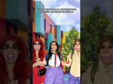 CHEGUEI ATRASADA NA ESCOLA E NÃO ME DEIXARAM ENTRAR! QUE SHOW DA XUXA É ESSE? #comedia #priscilinha