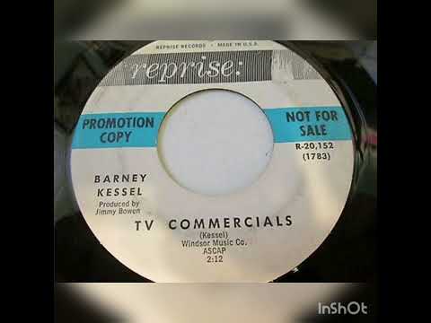 Barney Kessel - Tv Commercials, Reprise Records, promo 1963, Us.