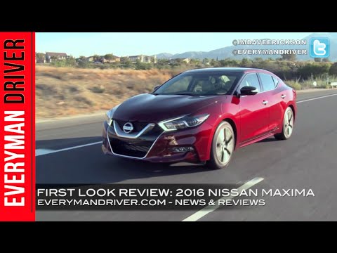 Here's the 2016 Nissan Maxima on Everyman Driver