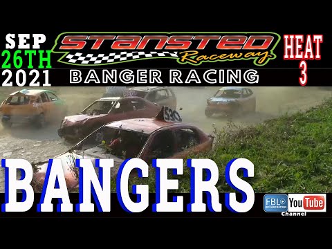 Stansted Raceway. Bangers. HEAT 3. 26/09/21. Full contact #Bangerracing #Racing #Race #freetowatch