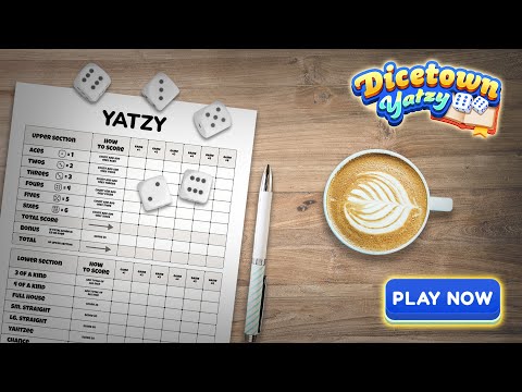 Yatzy Dicetown Video
