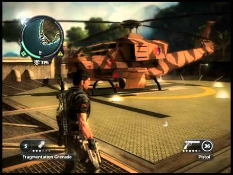 Just Cause 2 Helicopter Of Doom!