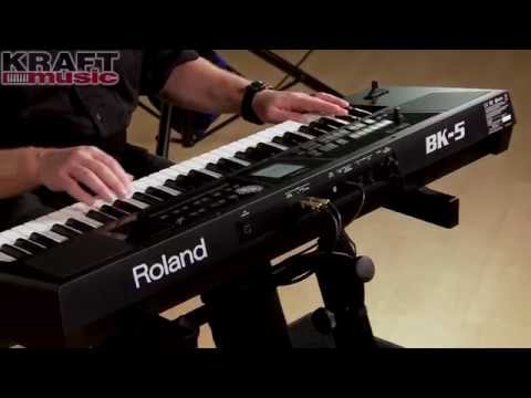 Kraft Music - Roland BK-5 Backing Keyboard Performance with Scott Berry