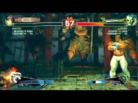 SSF4AEVer.2012 - DarkThi (Fei Long) VS LudoBR (Sagat) - 5 Lutas