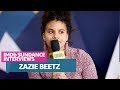 Zazie Beetz Cracks Up Kevin Smith When She Can't Answer Question