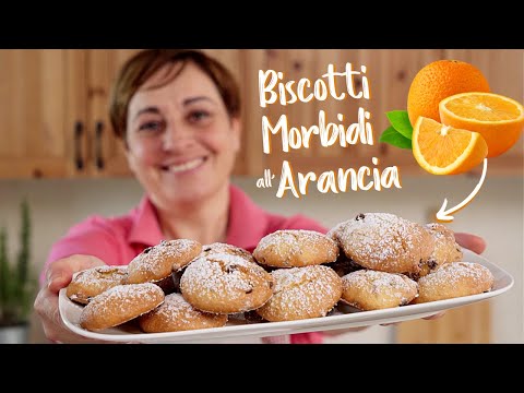 BISCOTTI MORBIDI ALL' ARANCIA Ricetta Facile - Fatto in Casa da Benedetta