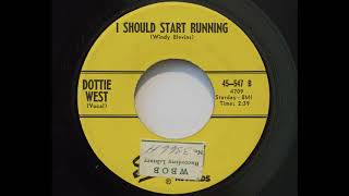 Dottie West - I Should Start Running (Starday 547)