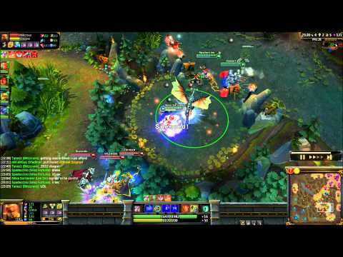 Lee Sin baits Lee Sin into dragon pit.