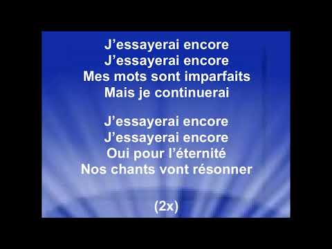 J’ESSAYERAI ENCORE - La Chapelle Musique, Sébastien Corn