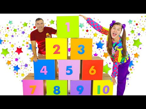 Mileninha and dad are learning the Alphabet and Numbers | Educational Videos for Toddlers
