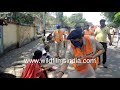 Homeless In West Bengal Provided Meals By Police And Volunteers During Corona Lockdown