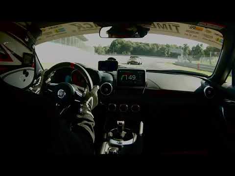 Autodromo di Monza, 26/07/2020 seconda tappa TIME ATTACK Italia Abarth 124 spider best 2,17,4