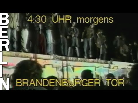 9. November 1989 - Der Mauerfall in Berlin