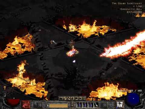 Diablo 2 - How to make 110k rabies dmg