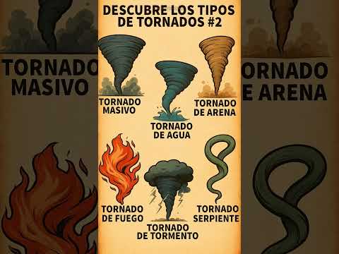 🌎DESCUBRE LOS TIPOS DE TORNADOS PARTE 2