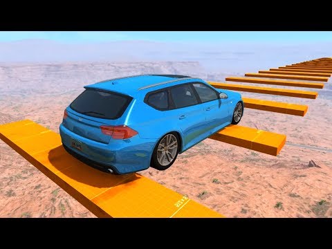 BeamNG Drive - 100+ Air Speed Bumps Crashes