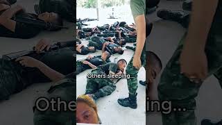 soldiers wake up just on time #army #militaryeverything #soldier #military
