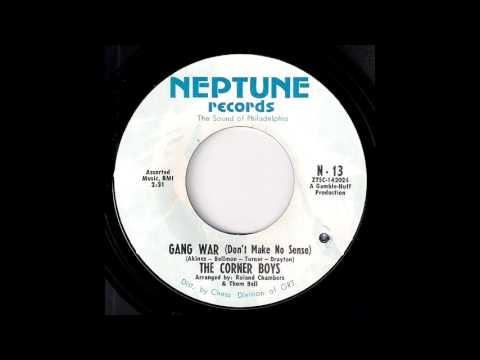 The Corner Boys - Gang War Don't Make No Sense [Neptune] 1969 Philly Soul Funk 45 Video