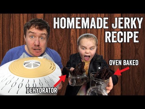 Homemade Beef Jerky - Oven vs Dehydrator & mince vs...