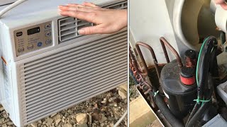 (QUICK version) “disassembly” of GE window air conditioner (deep clean)