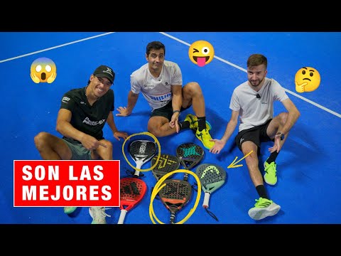 ¡Las 6 MEJORES PALAS de ATAQUE! ¿Cuál es LA MEJOR PALA DE PADEL? ¿Qué MARCA LA DIFERENCIA?
