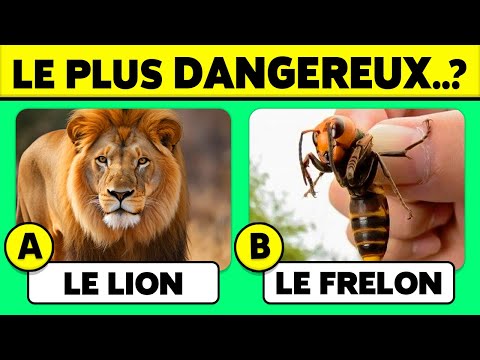 🧠 50 QUESTIONS sur les ANIMAUX 🐘✅ Connais-tu les ANIMAUX...?