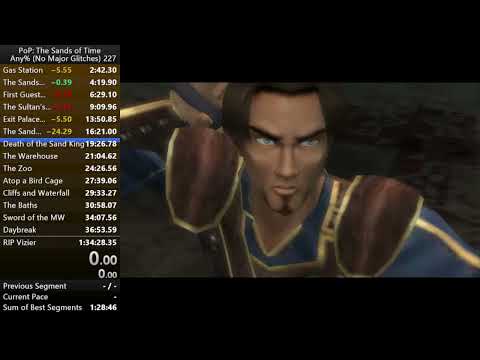 Prince of Persia: Sands of Time - Any% NMG Speedrun (1:32:04)