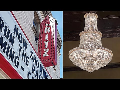 INSIDE a 100 year old (ROUTE 66) movie theater