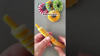 FuzzyTwist Easy pipe cleaner craft, fluffy donuts chain pendant, donut keychain tutorial.