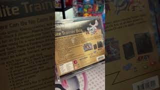 Finally, picking up the holy Grail of Pokémon ETB’s #pokemon #pokemoncards #pokemonchannel