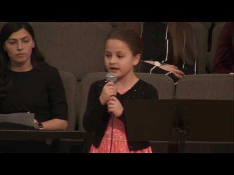 GRPC Poezie : Sunt copil - Biserica Penticostală Golgota Portland Oregon 5-7-2017 pm