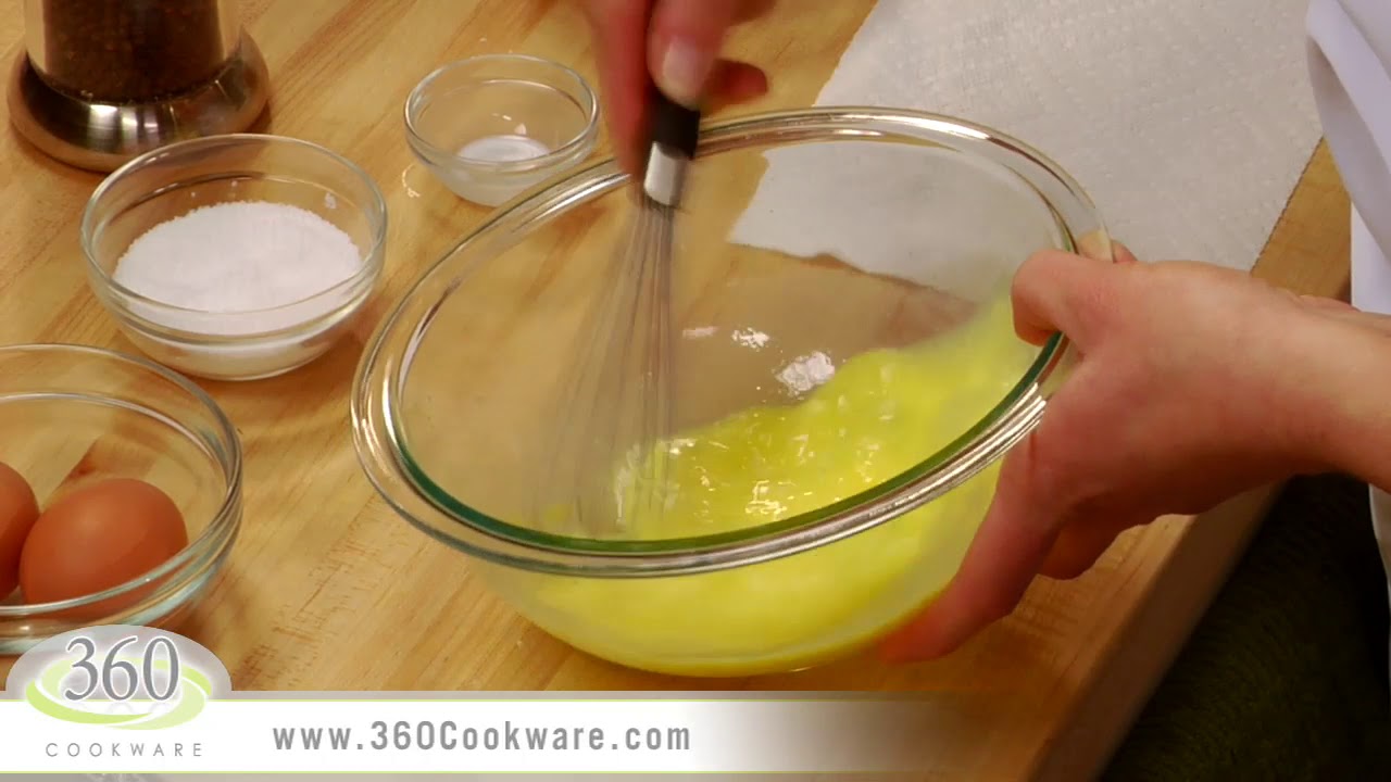 How to make scrambled eggs with vapor cooking technology