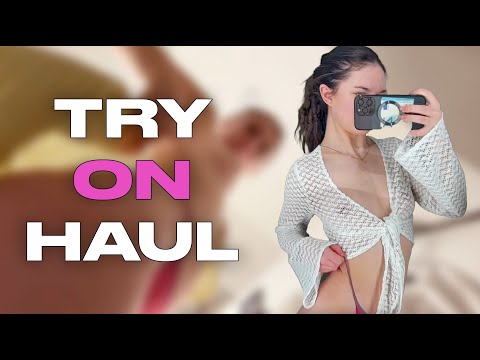 TRY ON HAUL CLOTHES | VERY TRANSPARENT AND SEE THROUGH | NO BRA